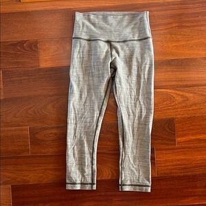 Lululemon Athletica Gray High-Rise Leggings